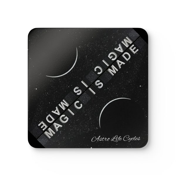 MAGIC IS MADE Coasters, Set of 4