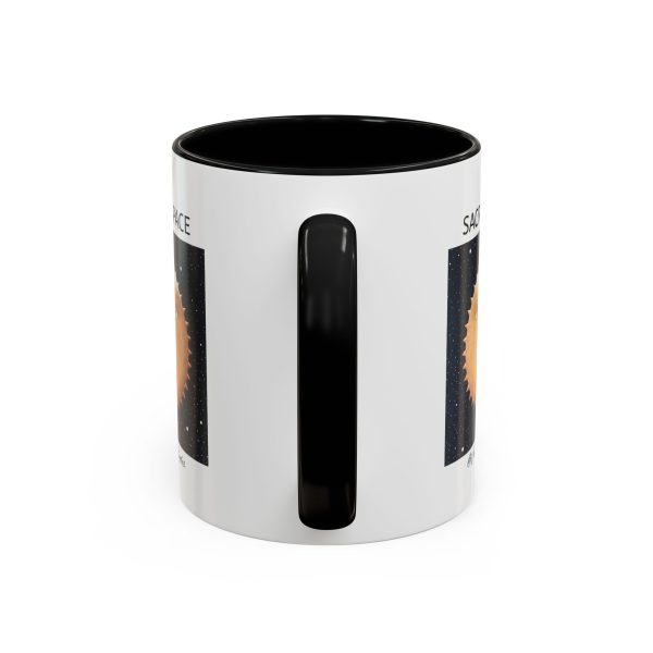 SACRED SPACE Mug, Red, Pink or Black, Iluminada Print - Image 4
