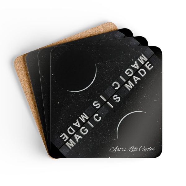 MAGIC IS MADE Coasters, Set of 4 - Image 6