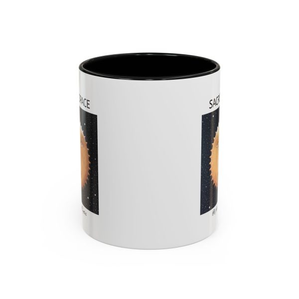 SACRED SPACE Mug, Red, Pink or Black, Iluminada Print - Image 2