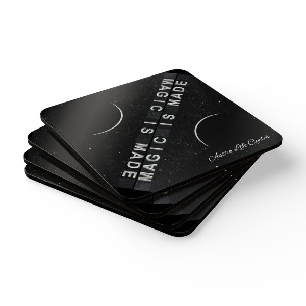 MAGIC IS MADE Coasters, Set of 4 - Image 3